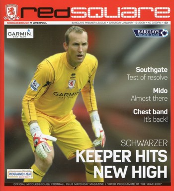 Match programme